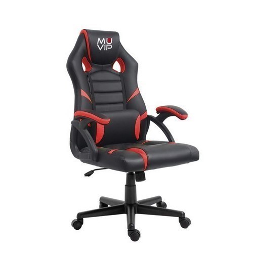 SILLA GAMING MUVIP GM1000 (MV0264) NEGRO/ROJO